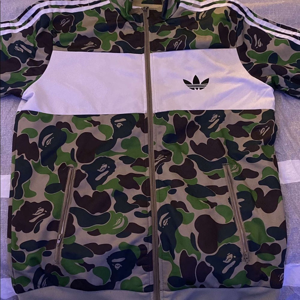 Bape adidas jacket